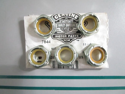 NEW OEM (LOT OF 5) 7844 Harley-Davidson Nut 0820