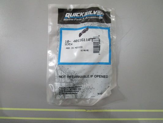 *NEW OEM* 0810 Mercury Quicksilver Screw 10-40116110T