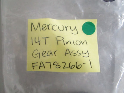 Mercury Force Chrysler A78266-1 14-Tooth Pinion Gear Assy NEW OEM 0820