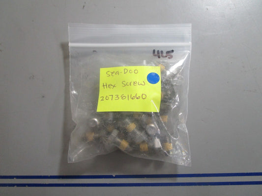 *NEW* (LOT OF 5) 0810 Sea-Doo Hex Screw 207381660