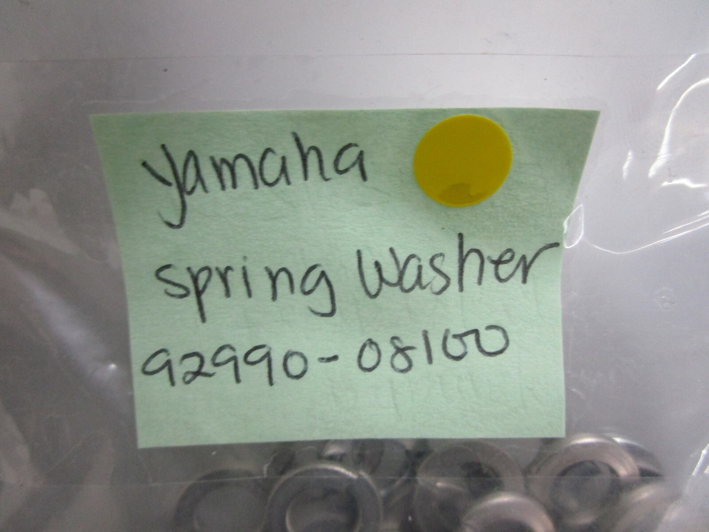*NEW OEM* (LOT OF 5) 0810 Yamaha Spring Washer 92990-08100