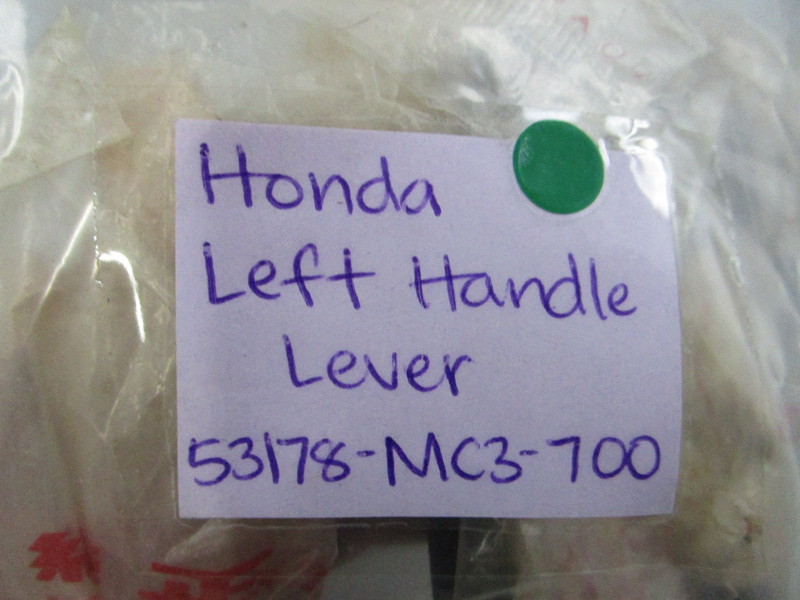 NEW OEM 53178-MC3-700 Honda Left Handle Lever 0810