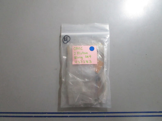 *NEW OEM* 0810 OMC Johnson Evinrude 2 Piston Ring Set 437283 0437283
