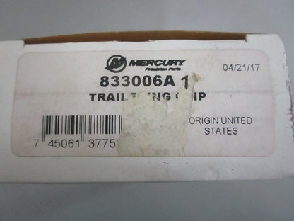 NEW OEM 833006A1 Mercury Quicksilver Trailering Clip 0820