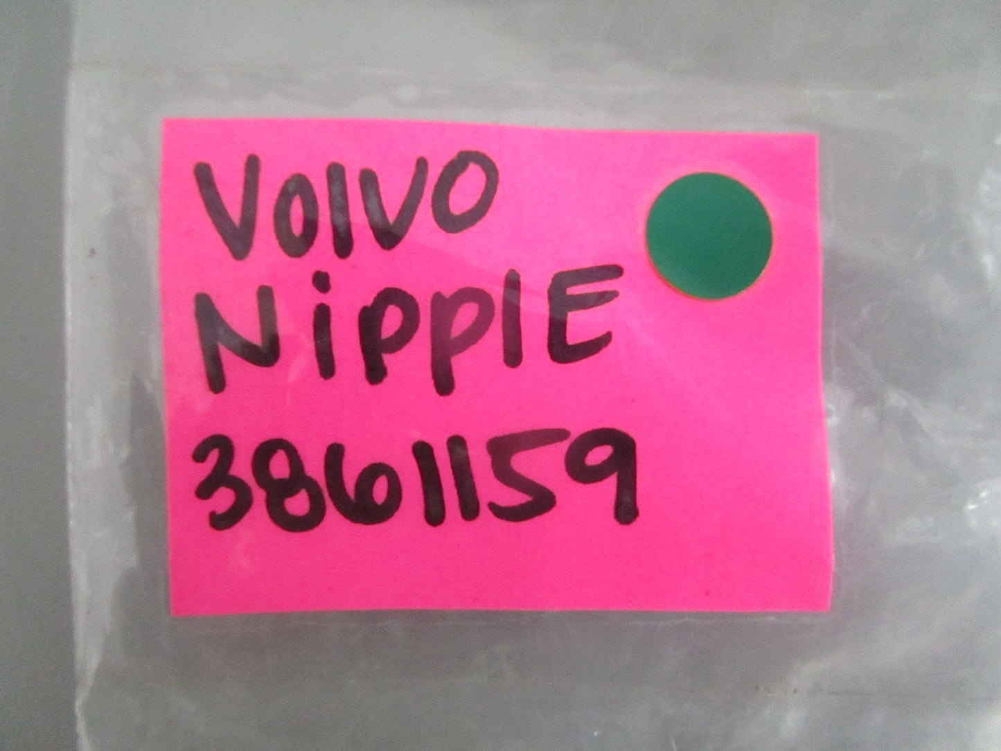 Volvo Penta 3861159 Nipple Marine Engine Fitting NOS Genuine Part NEW OEM 0820