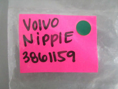 Volvo Penta 3861159 Nipple Marine Engine Fitting NOS Genuine Part NEW OEM 0820
