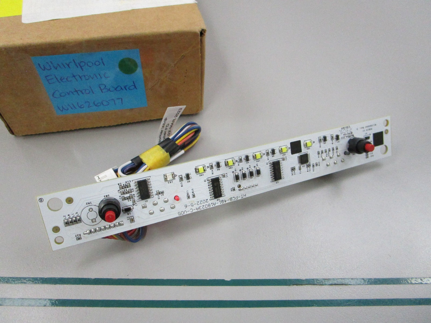 NEW OEM W11626077 Whirlpool Electronic Control Board 0810