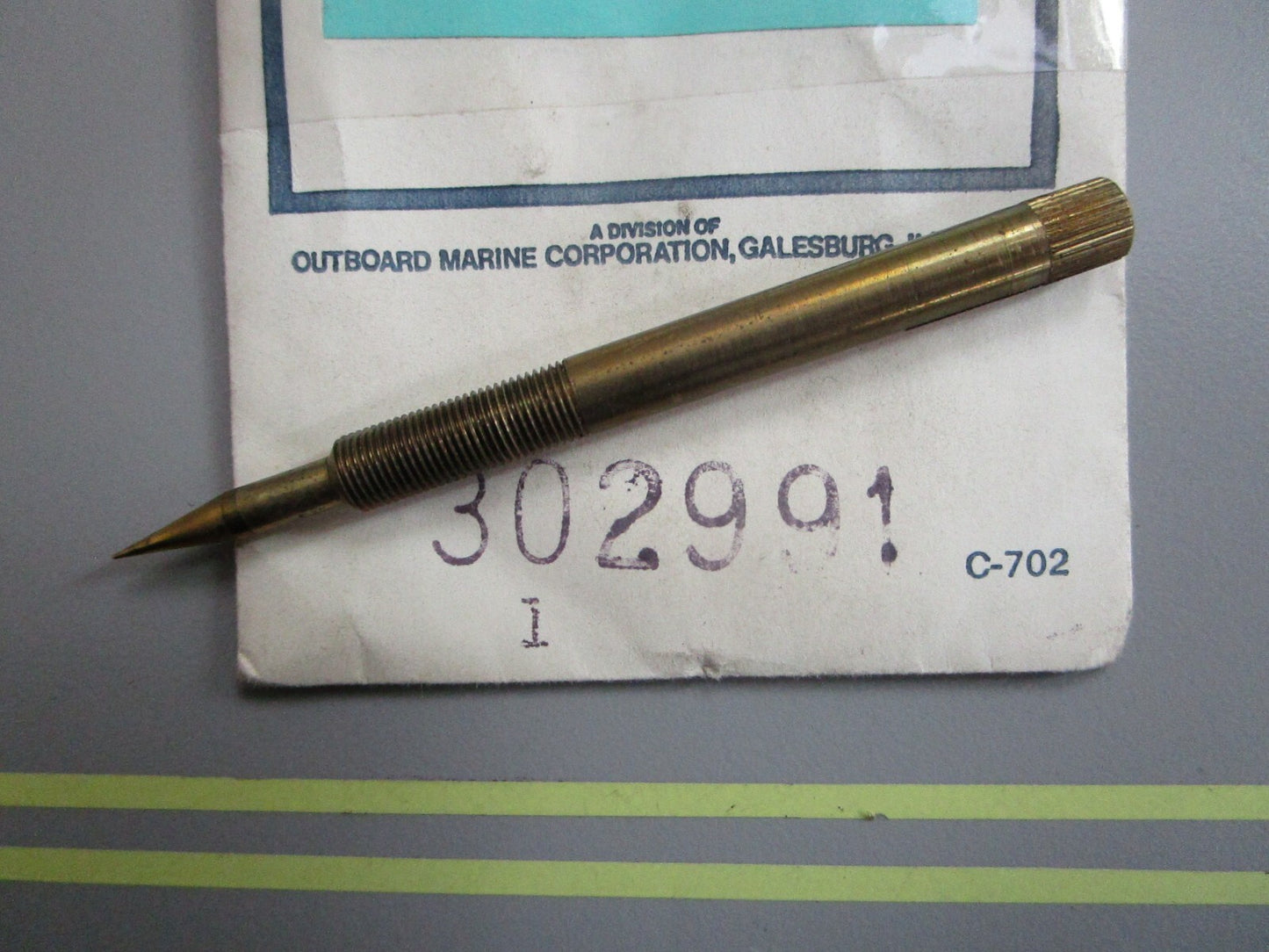 *NEW OEM* 0820 OMC Johnson Evinrude Carburetor Needle 302991 0302991