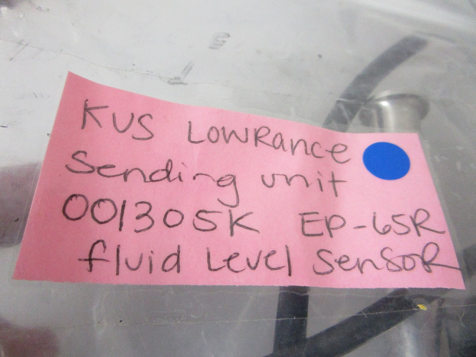 *NEW OEM* 0720 KUS Lowrance Sending Unit & Field Level Sensor 001305K EP-65R