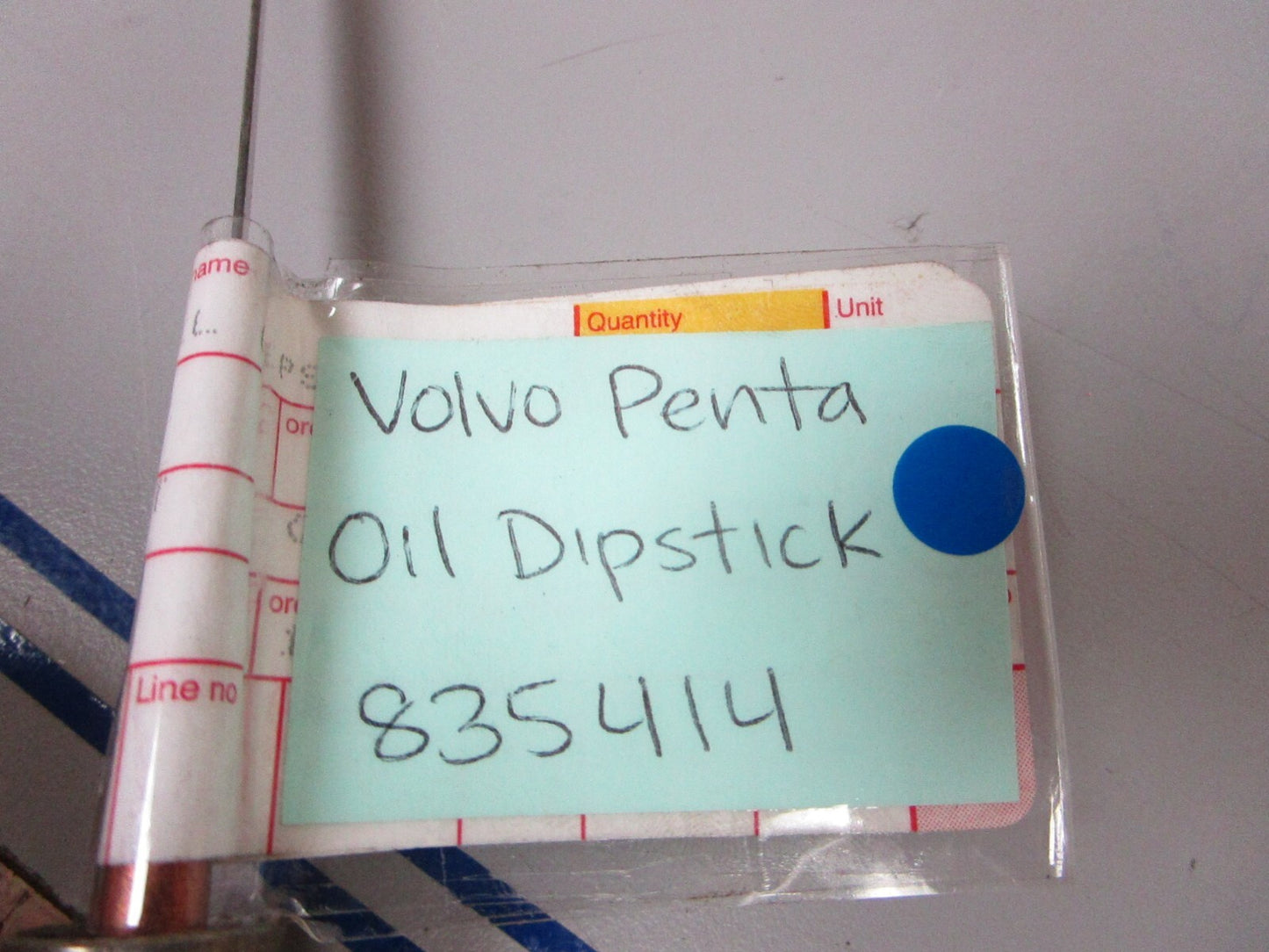 *NEW OEM* 0810 Volvo Penta Oil Dipstick 835414