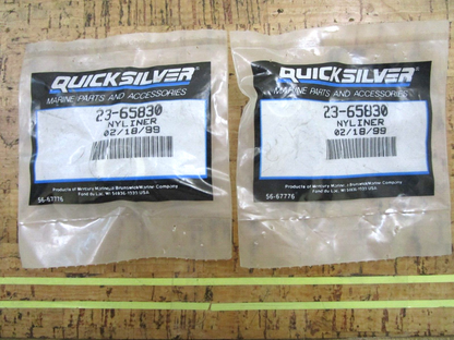*NEW OEM* (LOT OF 2) 0750 Mercury Quicksilver NYLINER 23-65830