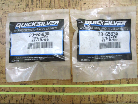 *NEW OEM* (LOT OF 2) 0750 Mercury Quicksilver NYLINER 23-65830