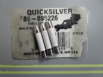 *NEW OEM* (LOT OF 3) 0820 Mercury Quicksilver .5A Fuse 88-895226