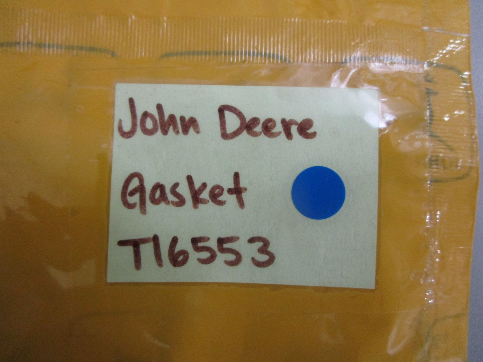 *NEW OEM* 0770 John Deere Gasket T16553