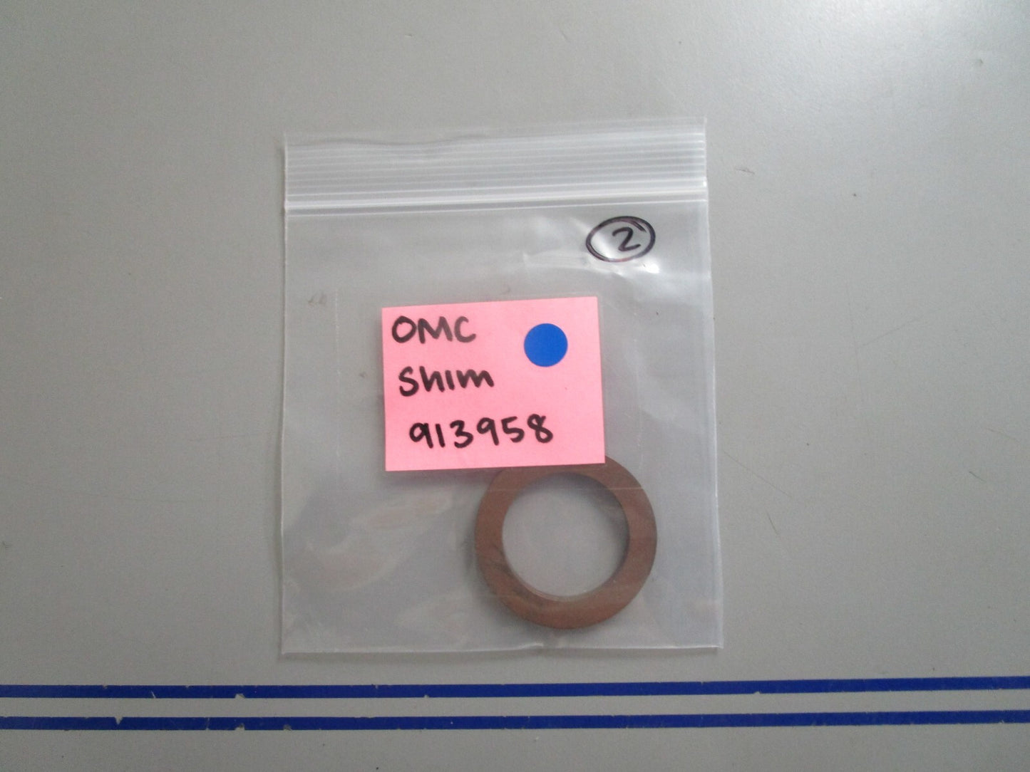 *NEW OEM* 0810 OMC Johnson Evinrude Shim 913958 0913958
