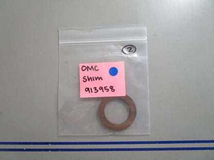*NEW OEM* 0810 OMC Johnson Evinrude Shim 913958 0913958
