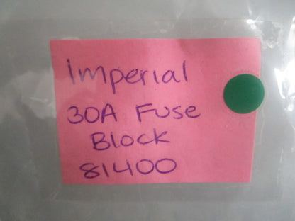 NEW OEM 81400 Imperial 30A Fuse Block 0820