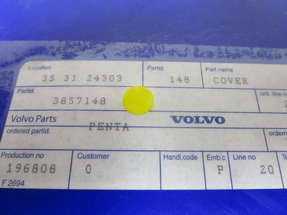*NEW OEM* 0720 Volvo Penta Cover 3857148