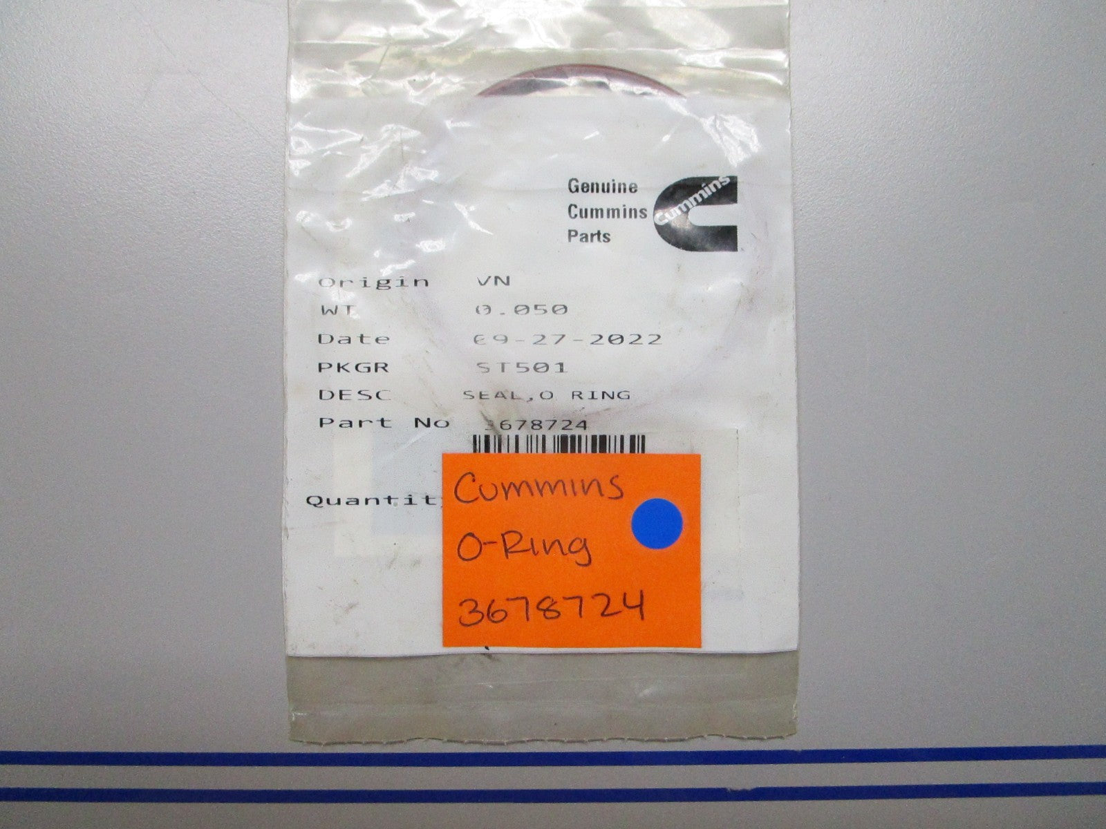 *NEW OEM* 0810 Cummins O-Ring 367824