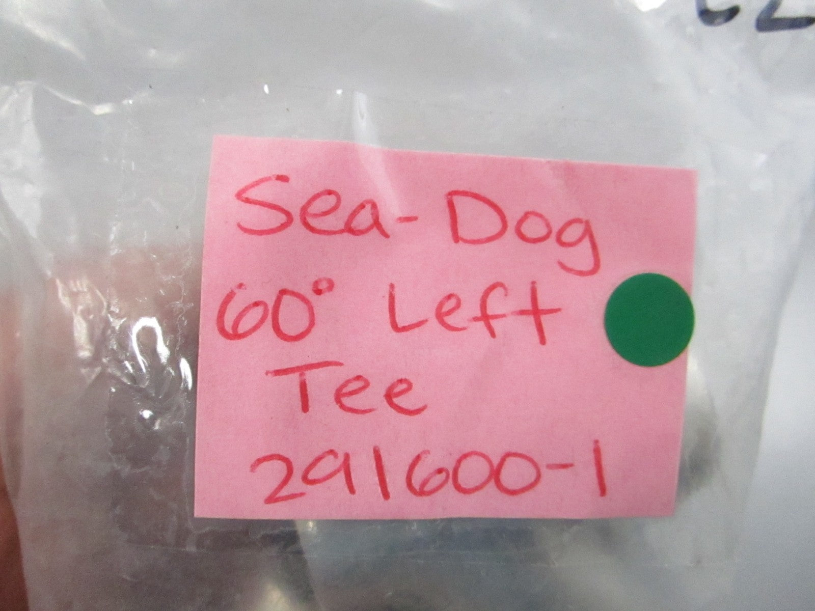 Sea-Dog NEW Chrome 60 Degree Rail Tee Left 7/8" Zinc 291600-1 (LOT OF 2) 0810