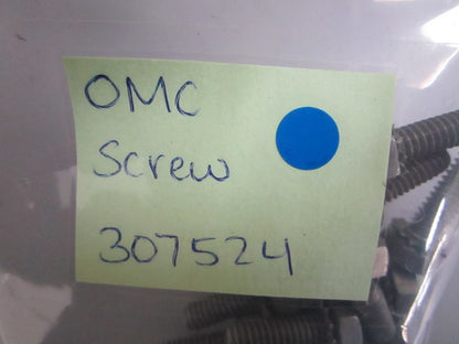*NEW OEM* (LOT OF 4) 0810 OMC Johnson Evinrude Screw 307524 0307524