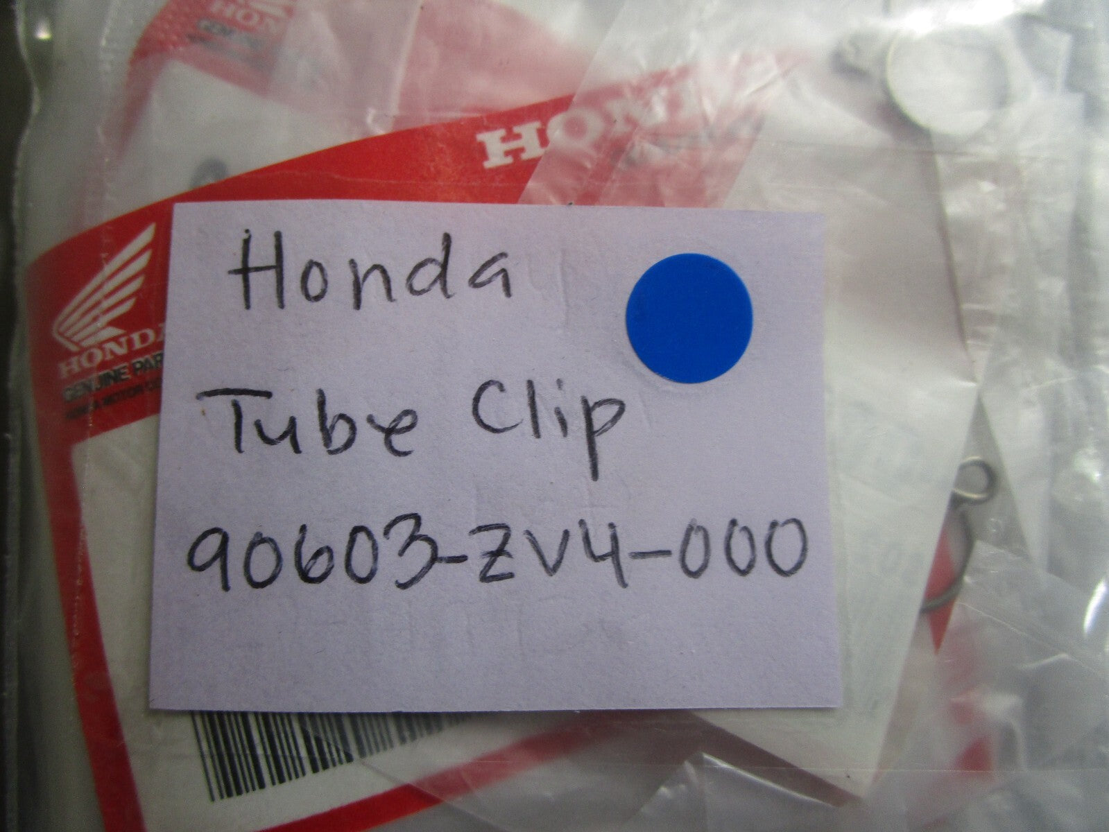 *NEW OEM* 0810 Honda Tube Clip 90603-ZV4-000