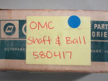 NEW OEM 580417 0580417 OMC Johnson Evinrude Shaft & Ball 0820