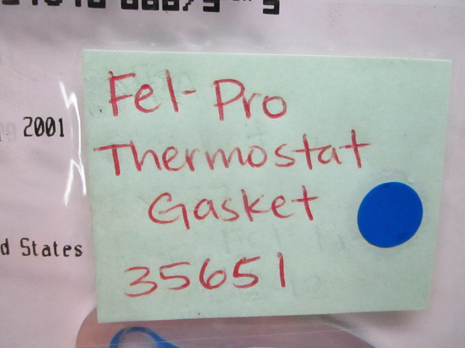 *NEW* 0810 Fel-Pro Thermostat Gasket 35651