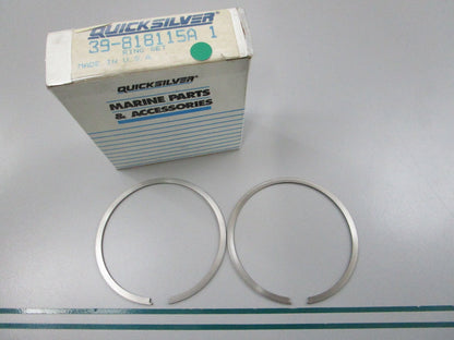 NEW OEM 39-818115A1 Mercury Quicksilver 2 Piston Ring Set 0810