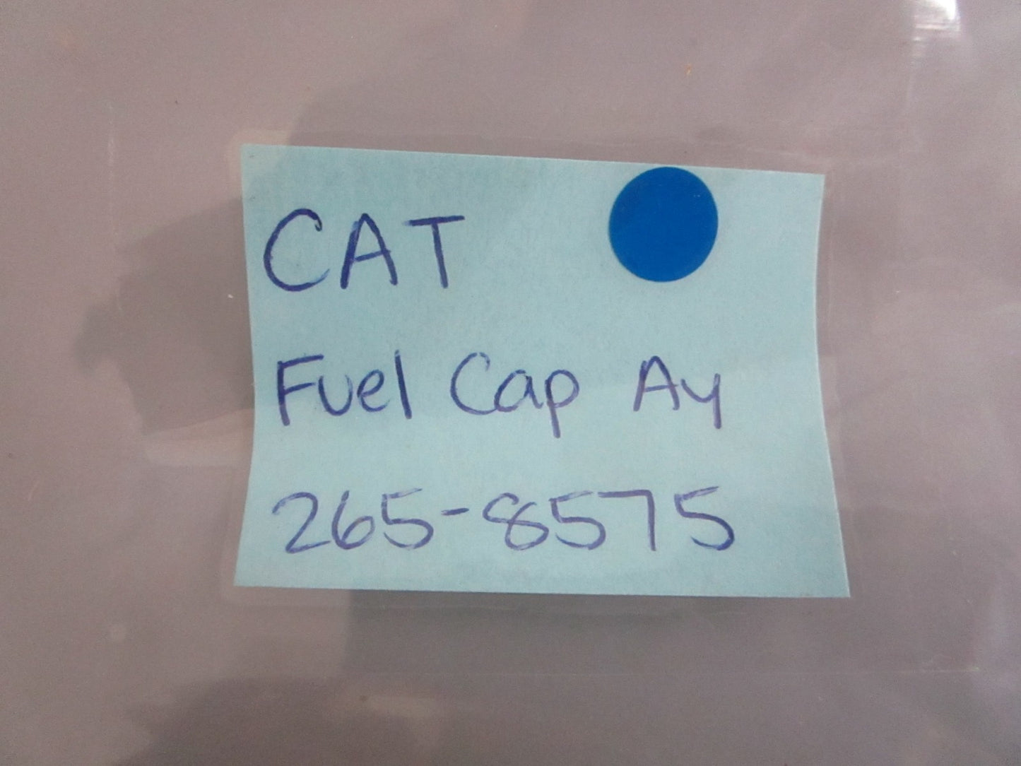 NEW OEM 265-8575 CAT Fuel Cap Assy 0820