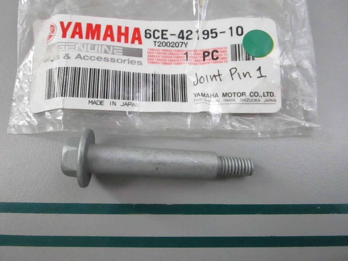 NEW OEM 6CE-42195-10-00 Yamaha Joint Pin 0810
