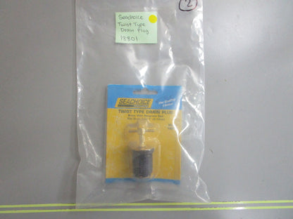 *NEW* 0810 Seachoice Twist Type Drain Plug 18801