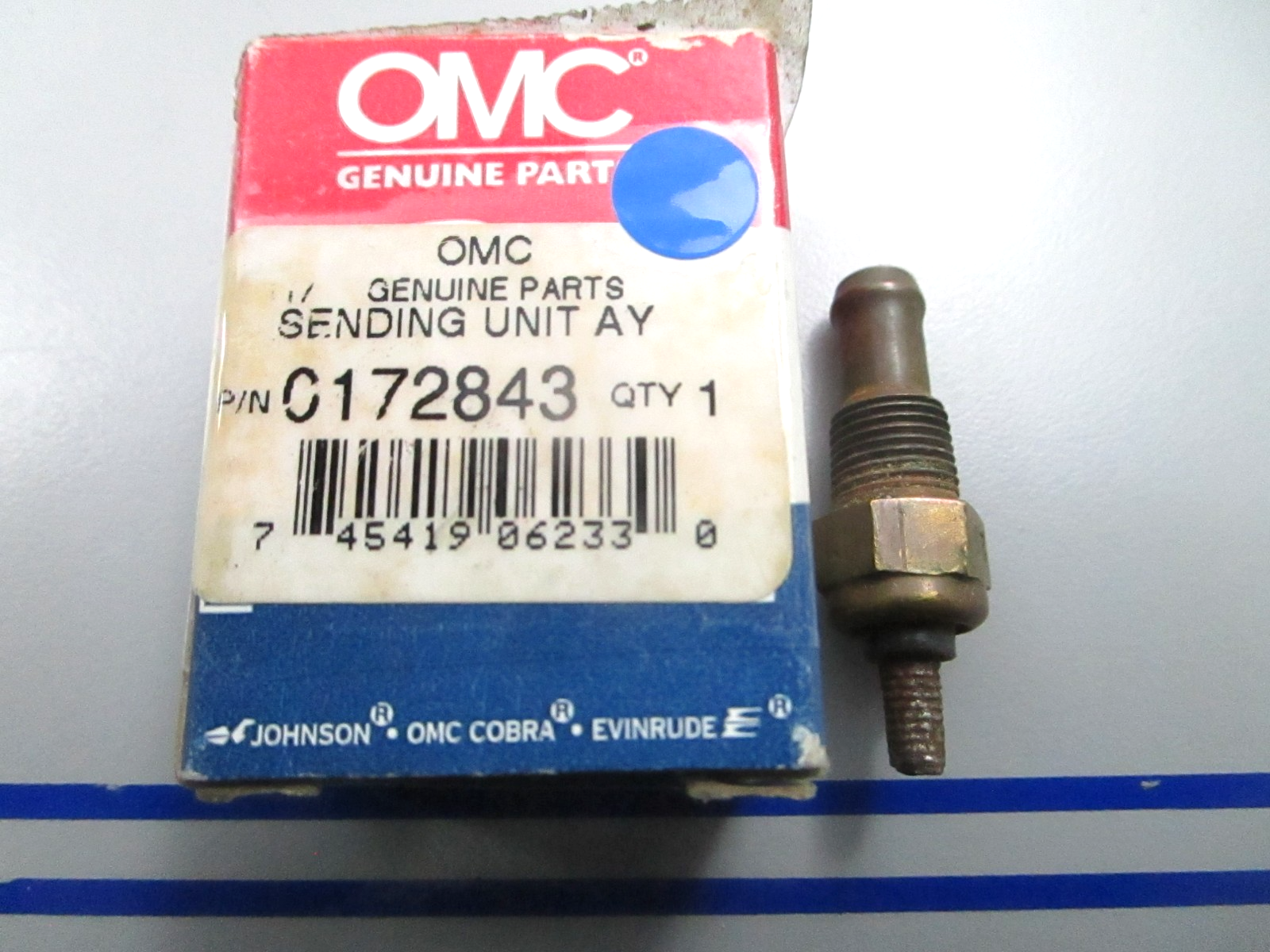 *NEW OEM* 0810 OMC Johnson Evinrude Sending Unit Assembly 172843 0172843