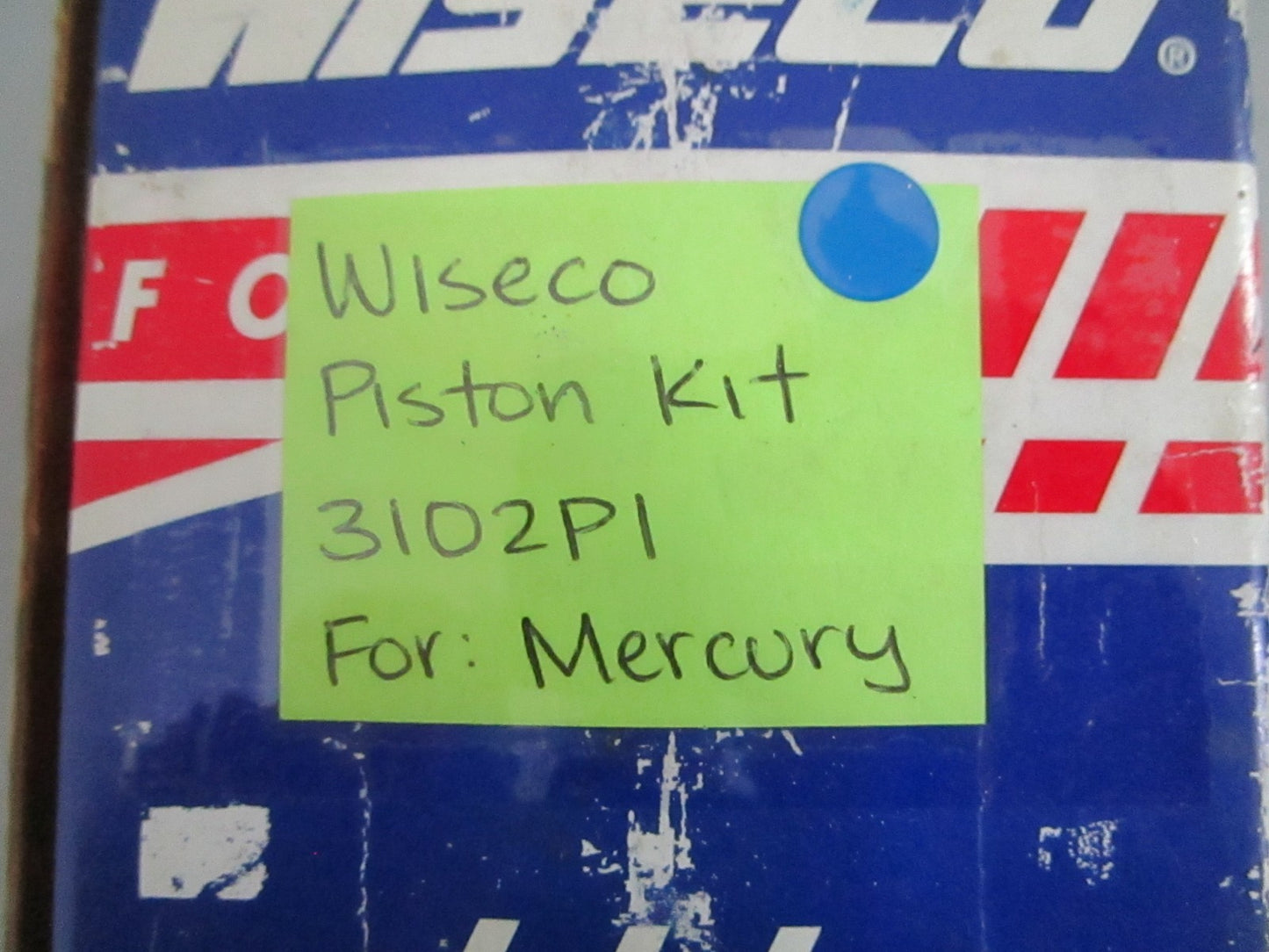 NEW 3102P1 Wiseco Piston Kit Rep: 3002P1 For: Mecury 0820