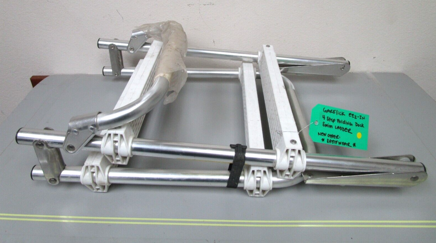 *NEW OEM* 0720 Garelick EEz-In 4 Step Folding Dock Swim Ladder