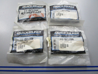 *NEW OEM* (LOT OF 4) 0810 Mercury Quicksilver Nut 11-821280