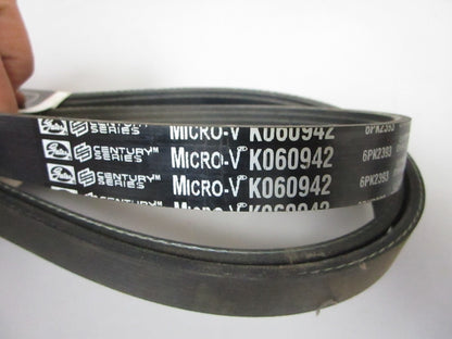 NEW K060942 Gates Micro-V 13/16" x 94 ¾" Serpentine Belt 0720