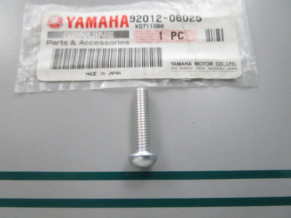 NEW OEM 92012-06025 Yamaha Button Head Bolt 0810