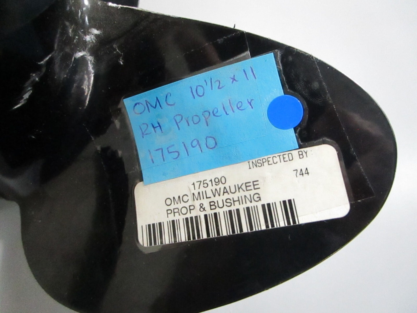 *NEW OEM* 0720 OMC Johnson Evinrude 10 ½ x 11 RH Propeller 175190 0175190