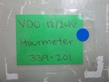 *NEW OEM* 0820 VDO 12/24V Hourmeter 339-201