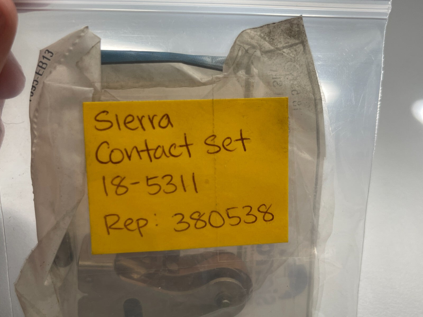*NEW* 0750 Sierra CONTACT SET 18-5311 Replaces 380538