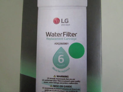 LG NEW OEM LT700P ADQ36006101 Refrigerator Water Filter Lot of 3 NOS 0820