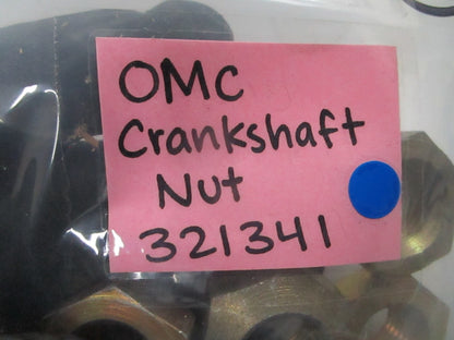 *NEW OEM* 0810 OMC Johnson Evinrude Crankshaft Nut 321341 0321341