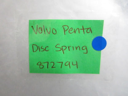 *NEW OEM* 0820 Volvo Penta Disc Spring 872794