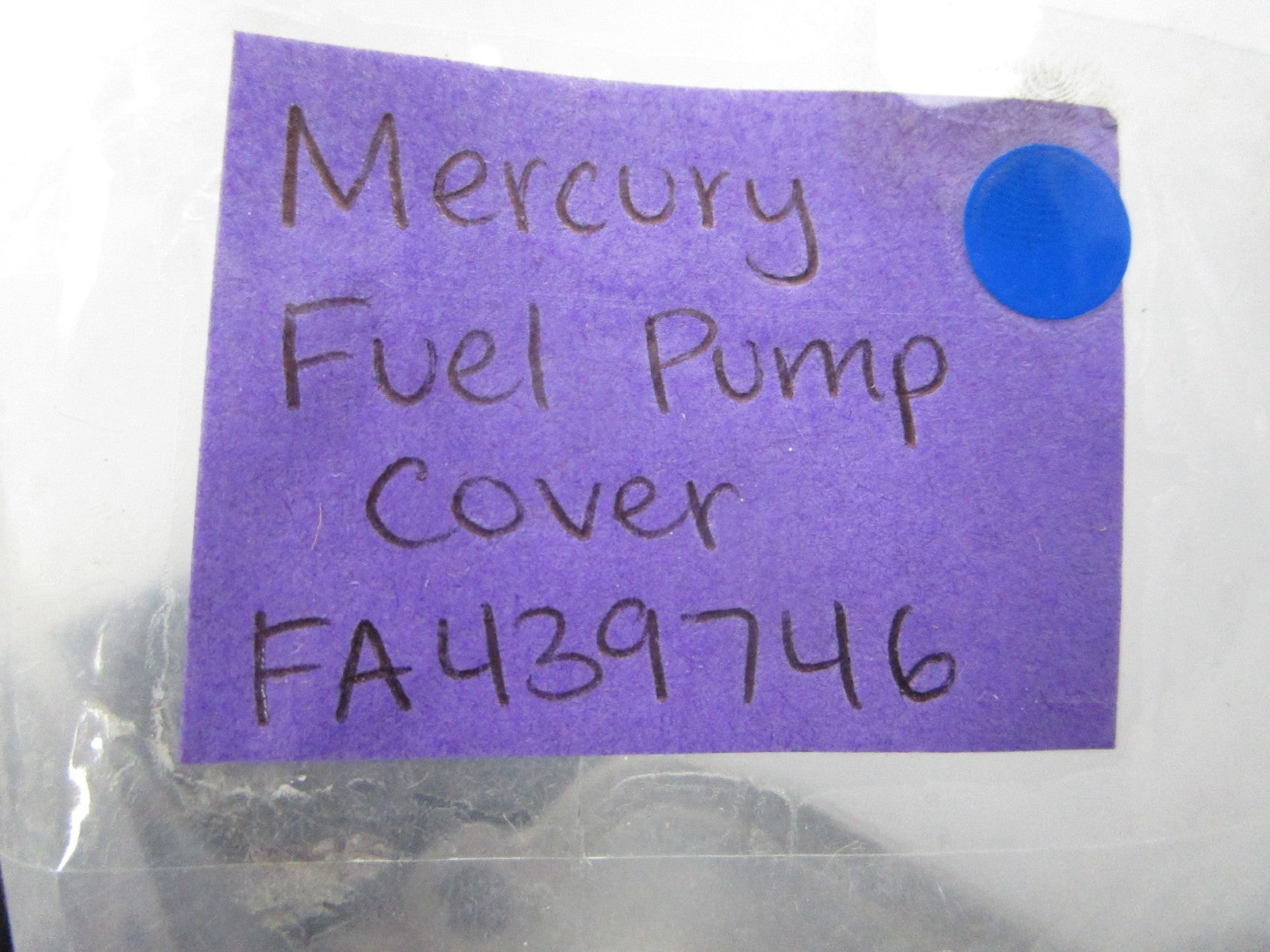 *NEW OEM* 0810 Mercury Quicksilver Fuel Pump Cover FA439746