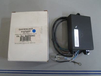 *NEW OEM* 0820 Mercury Quicksilver Oil Injection Warning 41470A27