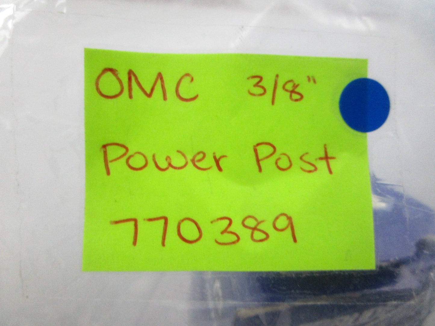 NEW OEM 770389 0770389 OMC Johnson Evinrude 3/8" Power Post 0810