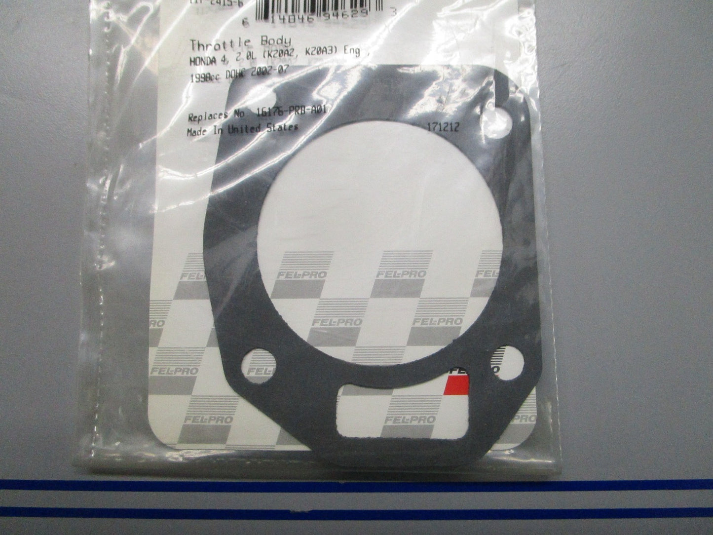 *NEW* 0810 Fel-Pro Throttle Body Gasket 61517