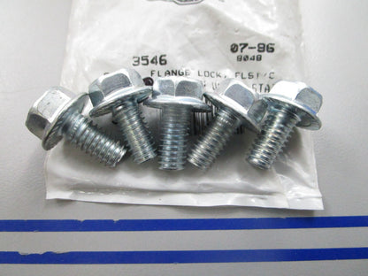 *NEW OEM* (LOT OF 5) 0810 Harley Davidson Flange Screw 3546