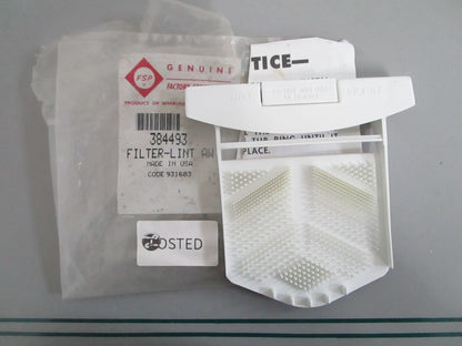 NEW OEM 384493 Whirlpool Lint Filter 0820
